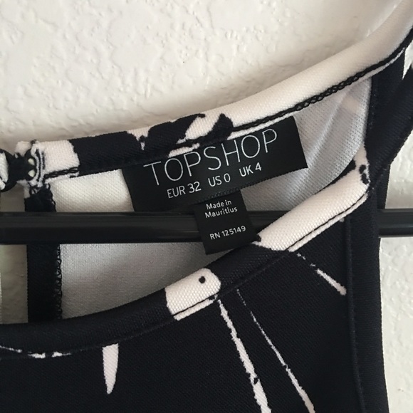 Topshop Abstract Romper - Picture 4 of 4